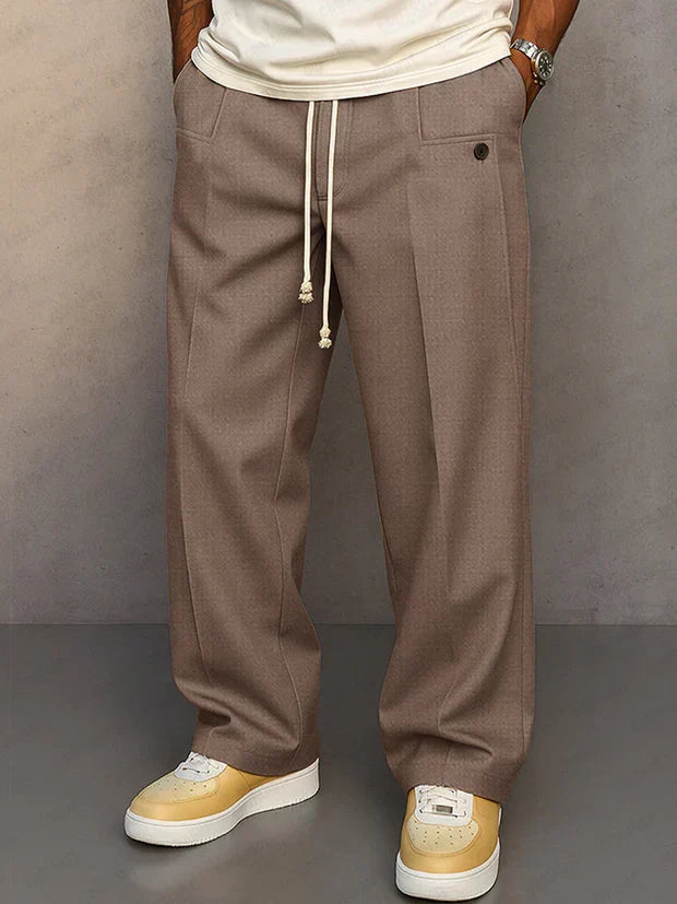 Victor - Elegante Herrenhose mit verstellbarem Tunnelzug
