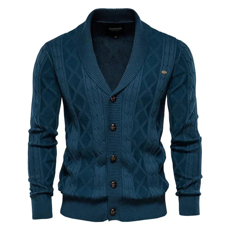 Waldemar | Herren Strickjacke mit Knopfleiste