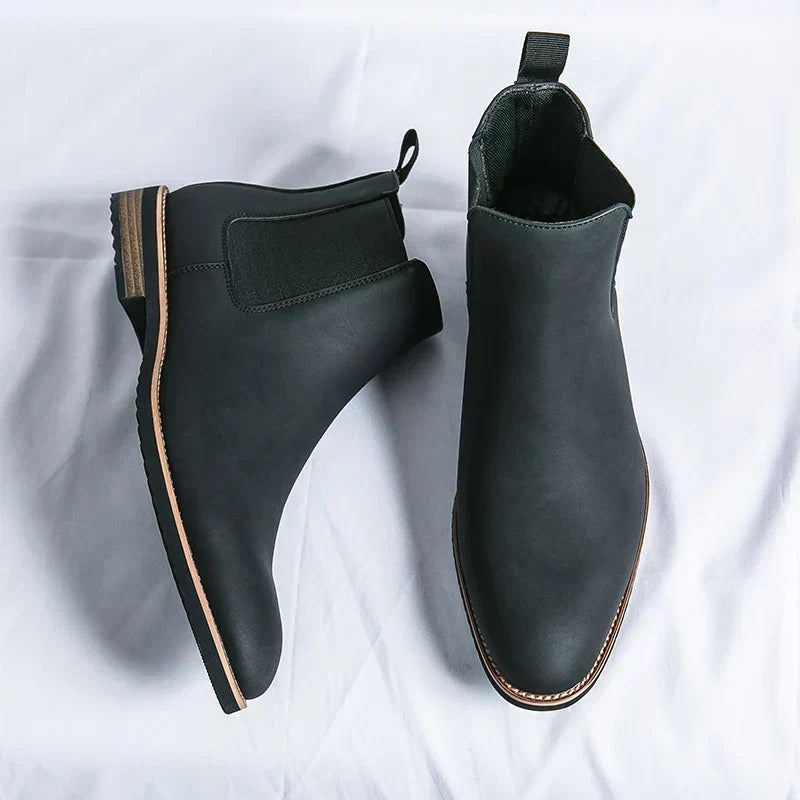 Julian - Leder Chelsea-Stiefel