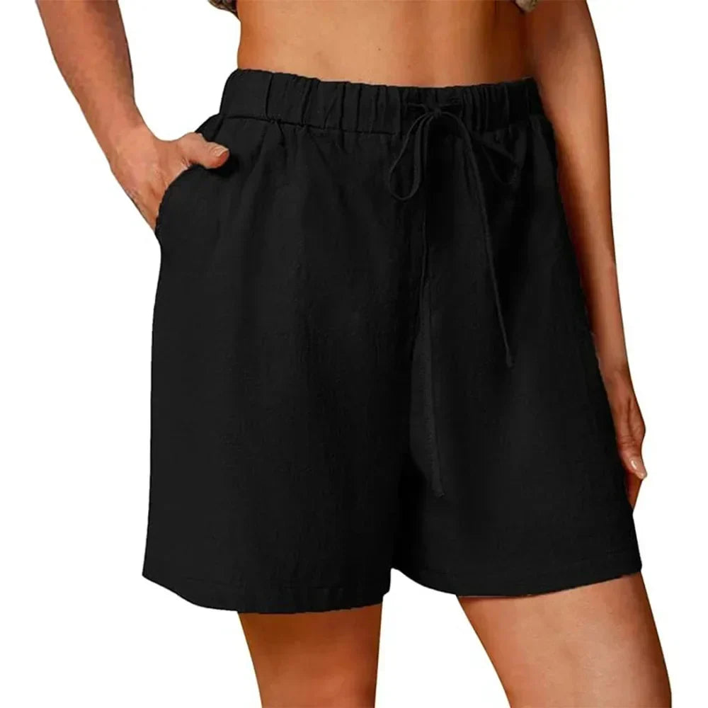 Sophie - Kurze Hose mit verstellbarem Kordelzug