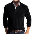 Jörg™ | Herren Langarmshirt in einfarbigem Design
