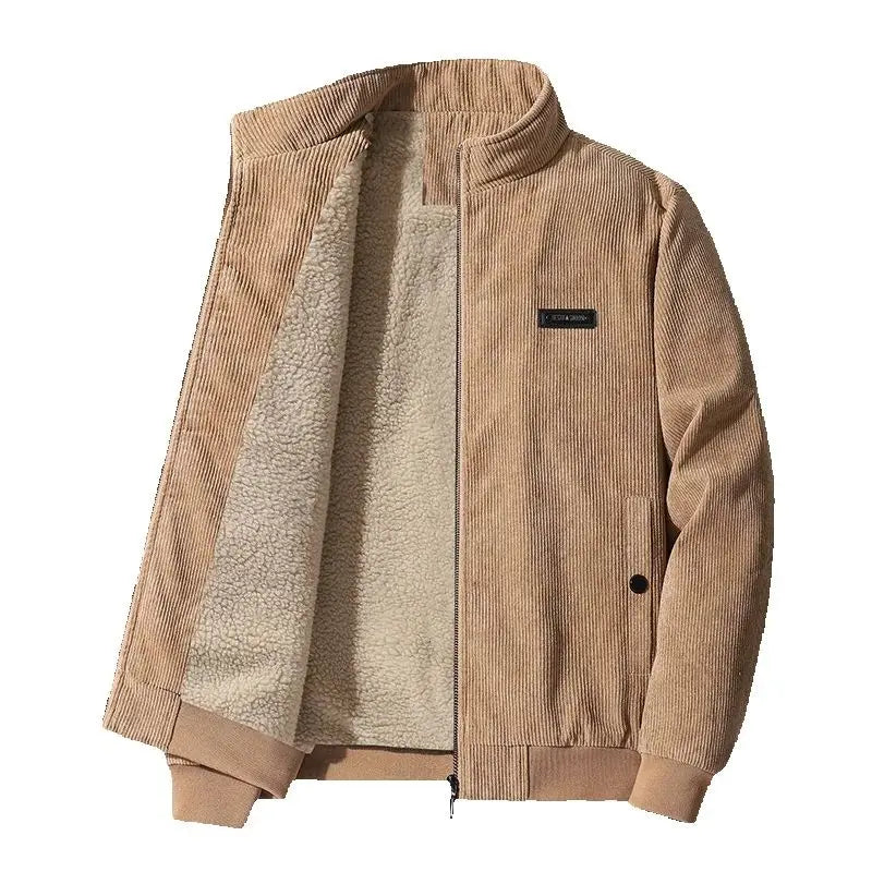 Udo - Fleece-Lined Cordjacke
