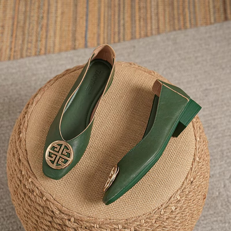 Obstgarten Leather Flats