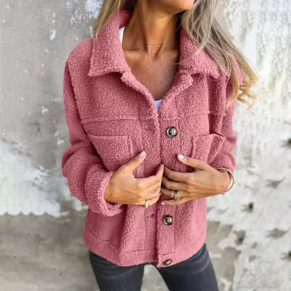 Selina - Teddy Übergangsjacke für Damen