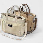 Olivia - Schlichte Canvas-Handtasche