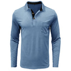 Jörg™ | Herren Langarmshirt in einfarbigem Design