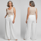 Évelyne™ — Hochtaillierte Weite Hose