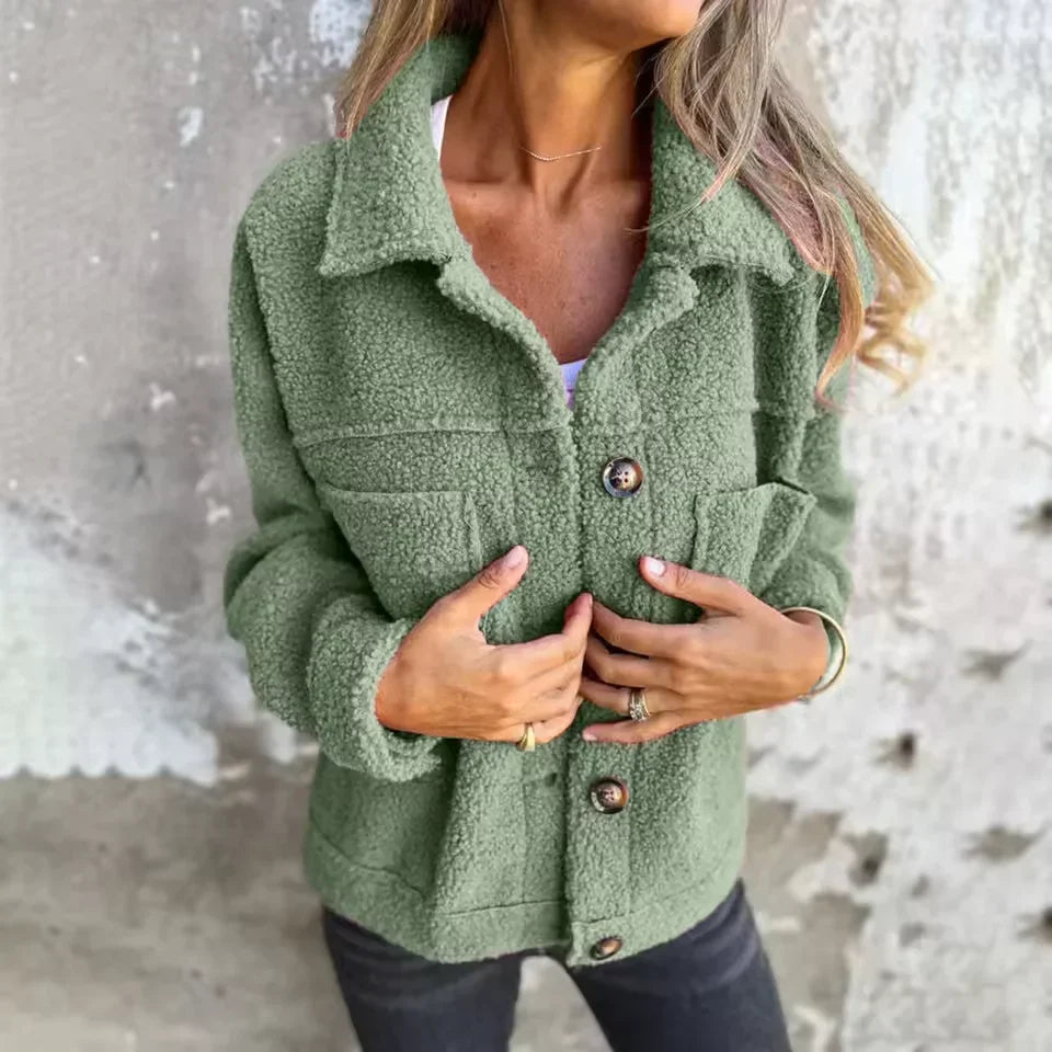 Selina - Teddy Übergangsjacke für Damen