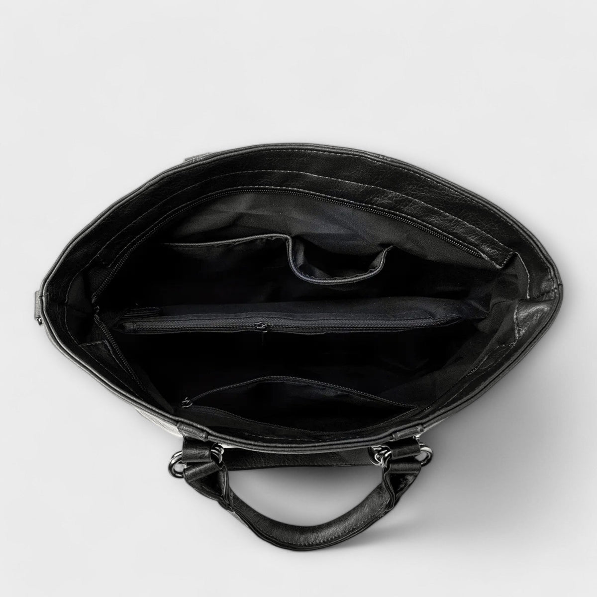 Olivia - Geräumige Lederhandtasche