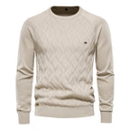 Theodor | Herren Pullover mit Rautendesign