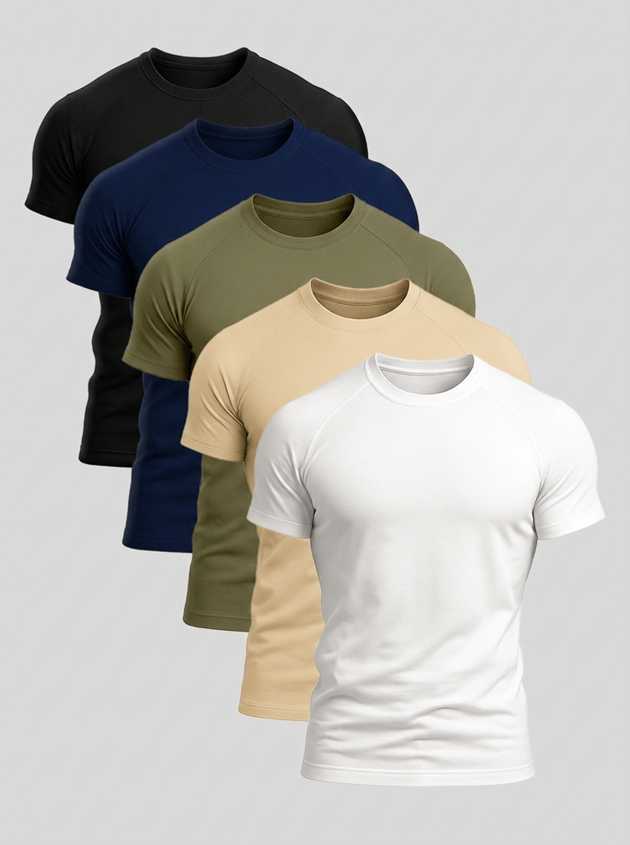 Aleano 5-Pack T-Shirts