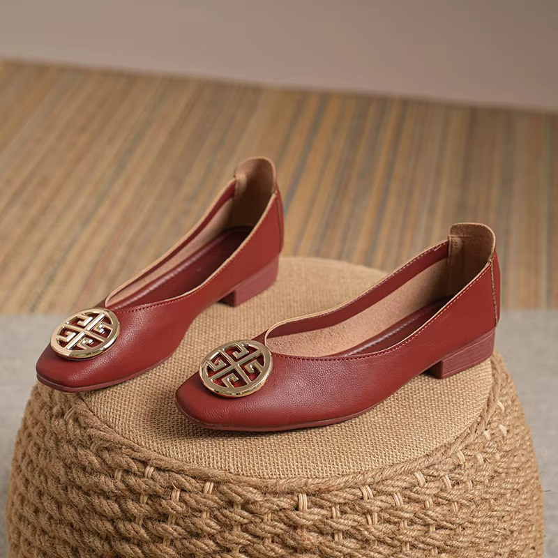 Obstgarten Leather Flats