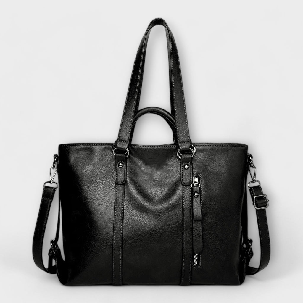 Olivia - Geräumige Lederhandtasche