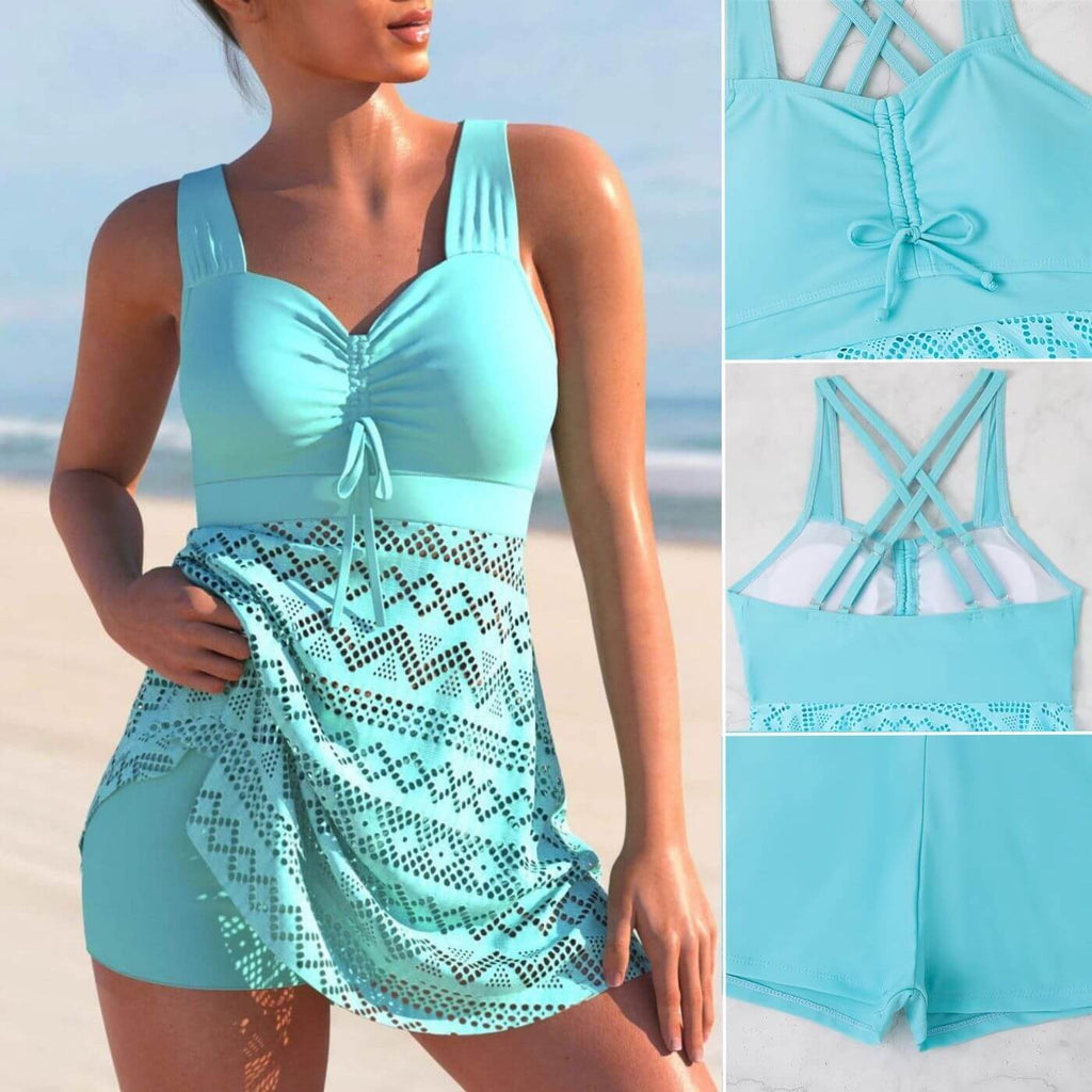 Grace | Ruffled Tankini Swimsuit