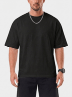 Trevo Black Oversized T-Shirt