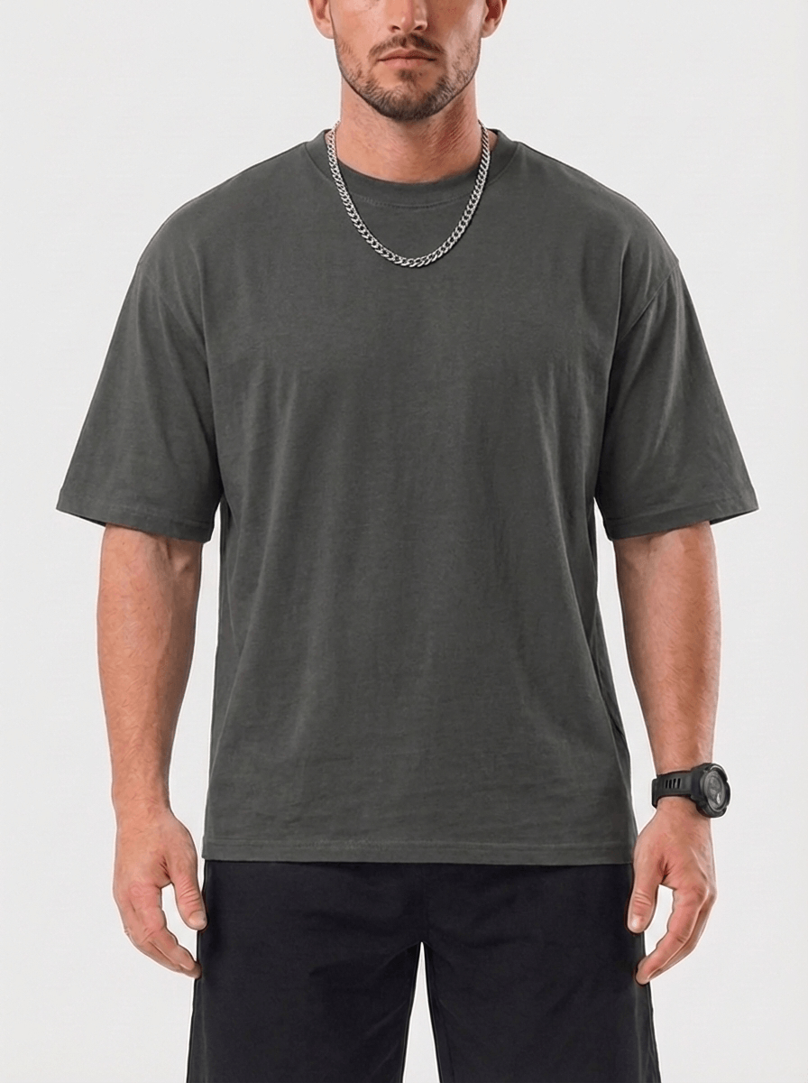 Trevo Oversized T-Shirt - Gray