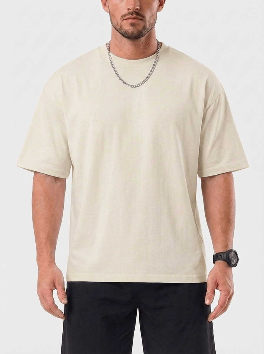 Khaki Trevo Oversized T-Shirt