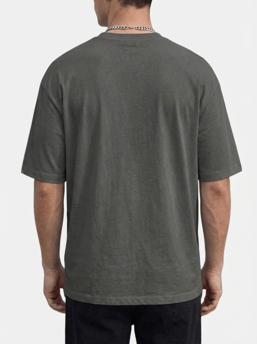 Trevo Oversized T-Shirt - Gray