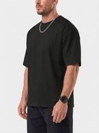 Trevo Black Oversized T-Shirt