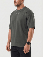 Trevo Oversized T-Shirt - Gray