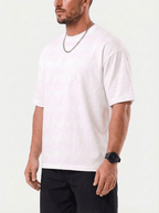 Trevo Übergröße T-Shirt - Weiß
