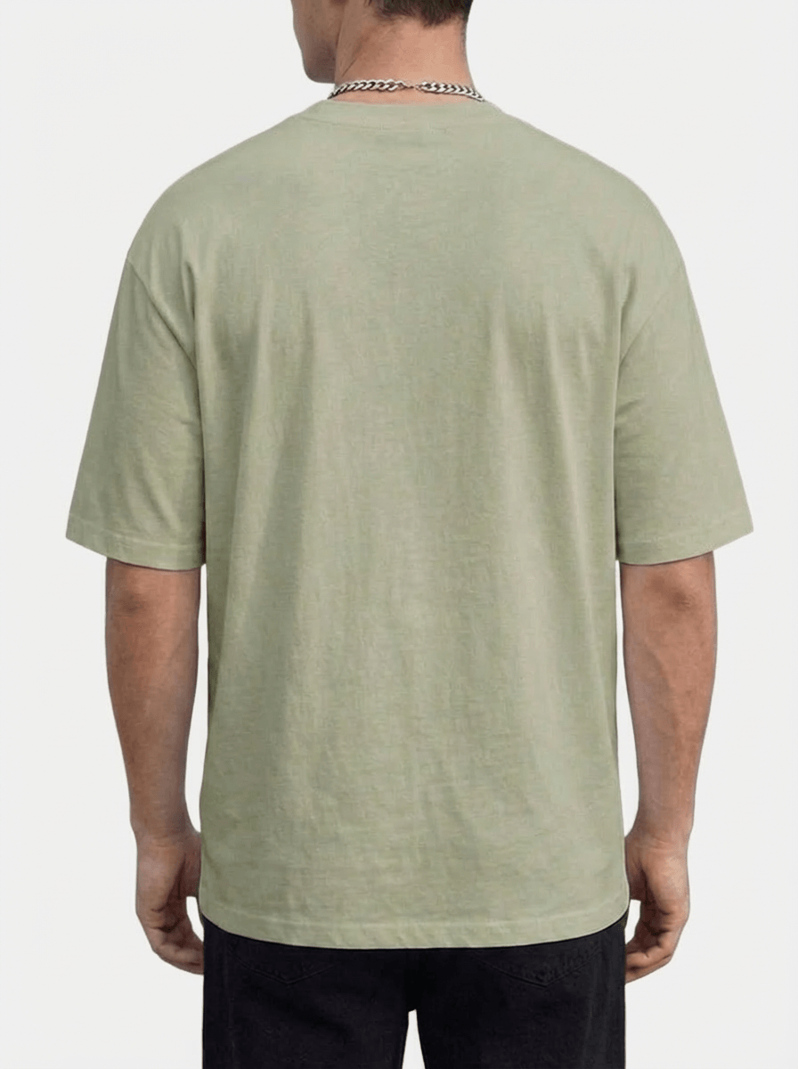 Trevo Plus Size T-Shirt - Khaki Green