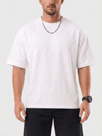 Trevo Übergröße T-Shirt - Weiß