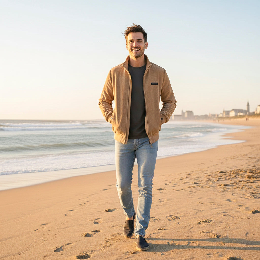 Udo - Fleece-Lined Cordjacke