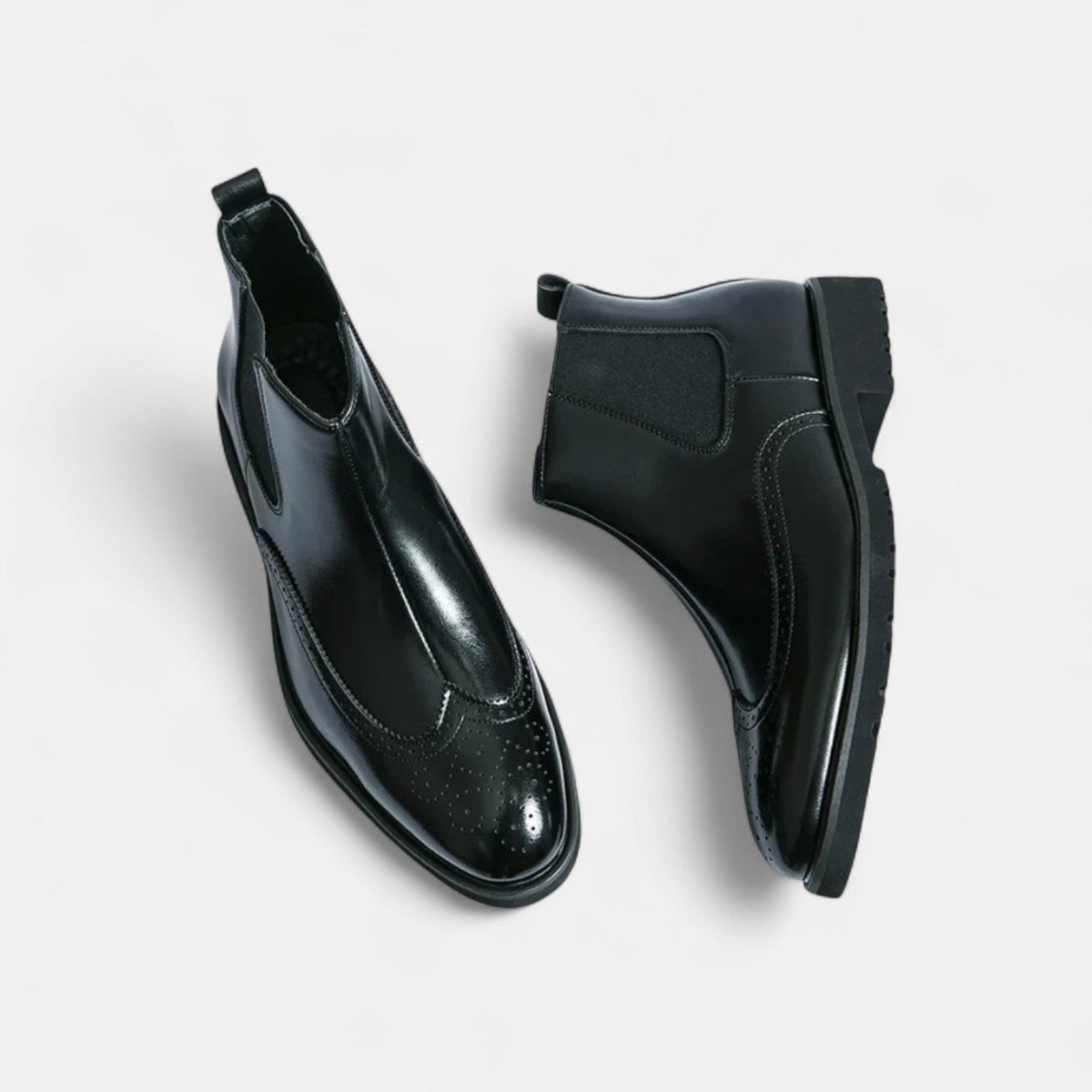 Marzio™ | Stilvolle Chelsea-Stiefel für Herren aus hochwertigem Kunstleder