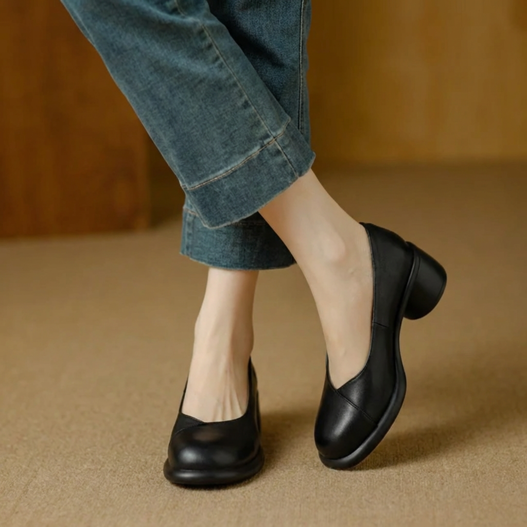 Christina Block Heels