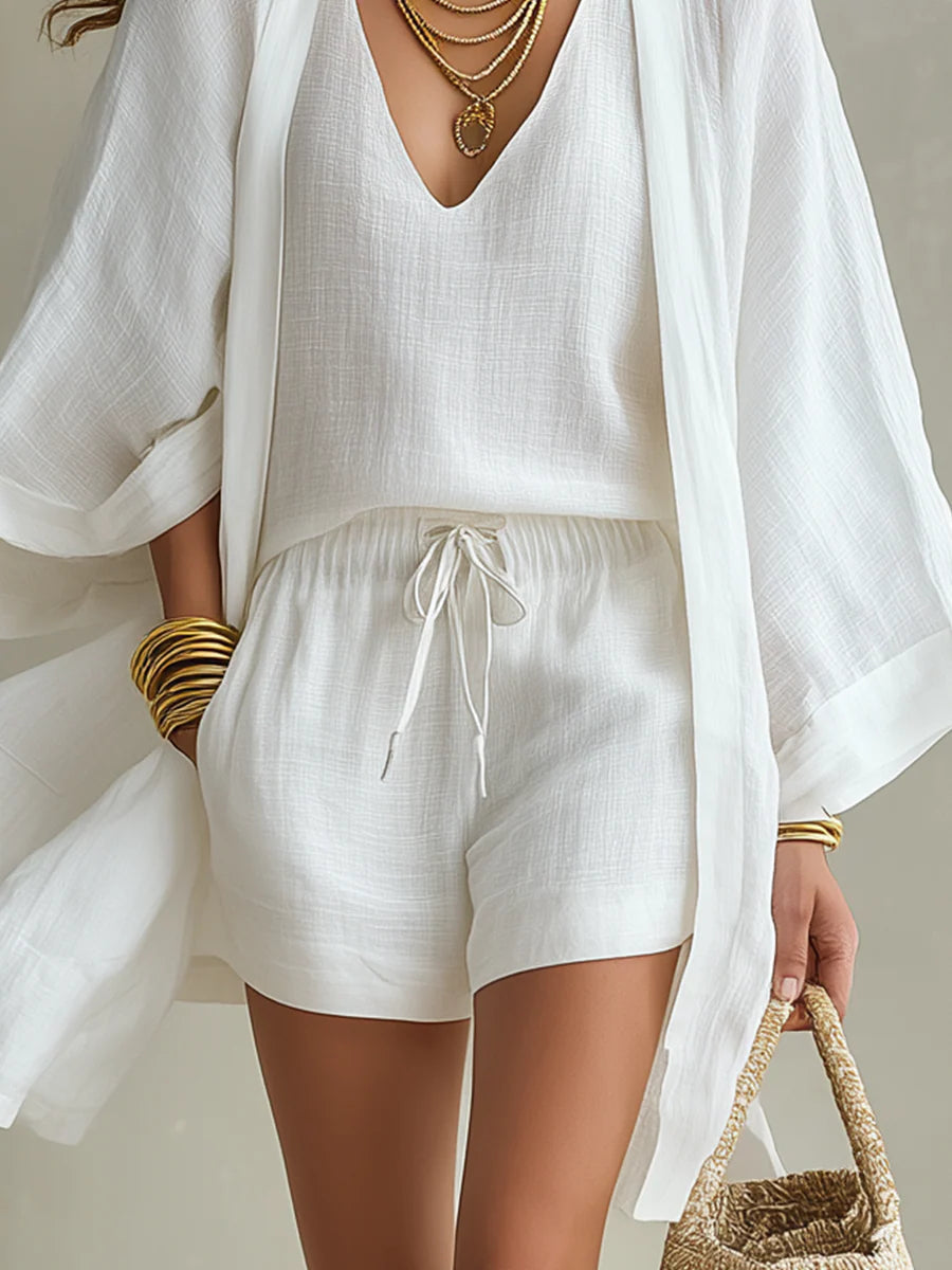 Sophie Cardigan und Shorts Set