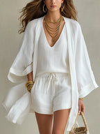 Sophie Cardigan und Shorts Set
