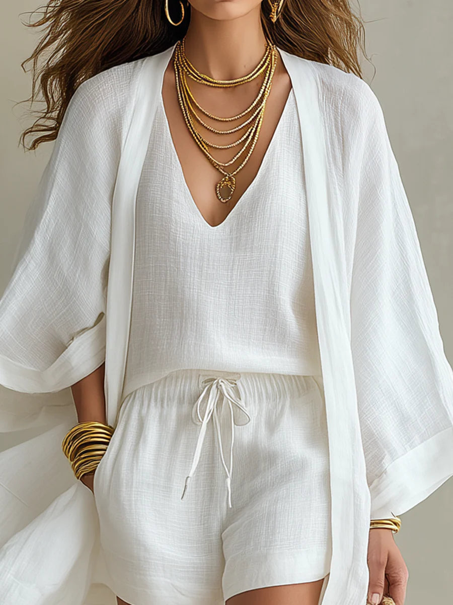 Sophie Cardigan und Shorts Set