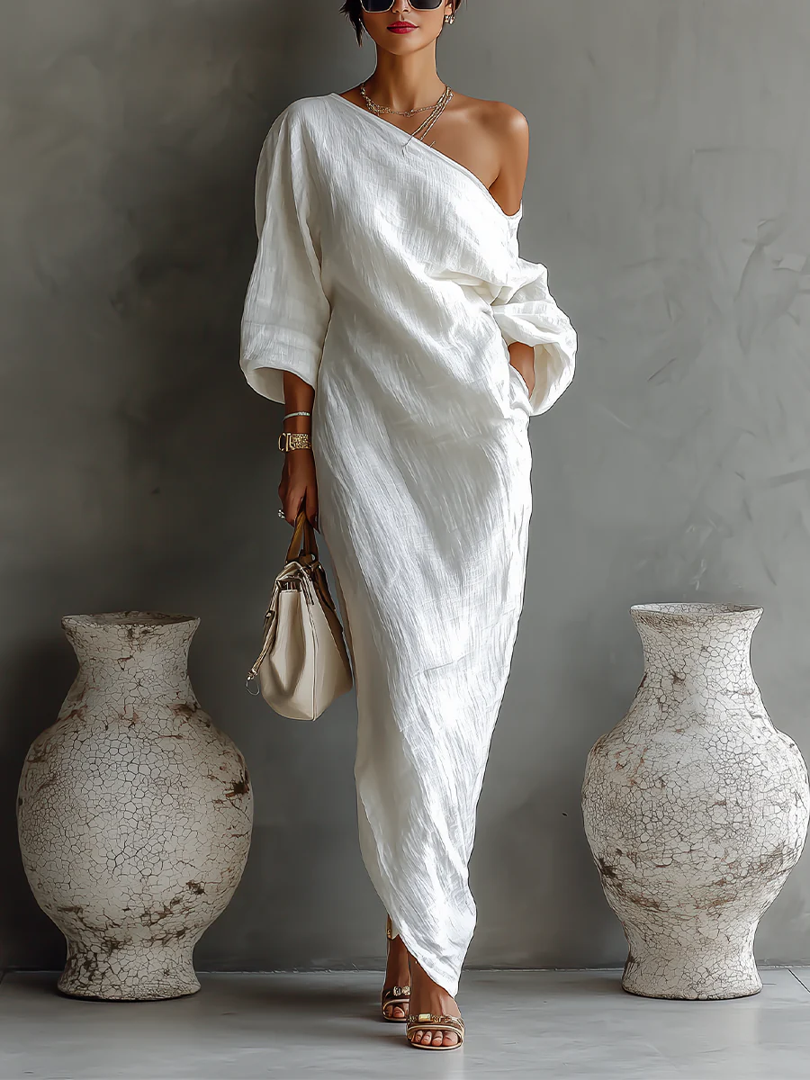 Nelle™ - Stilvolles Maxikleid