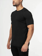 3er-Pack Schwarze T-Shirts | Aleano