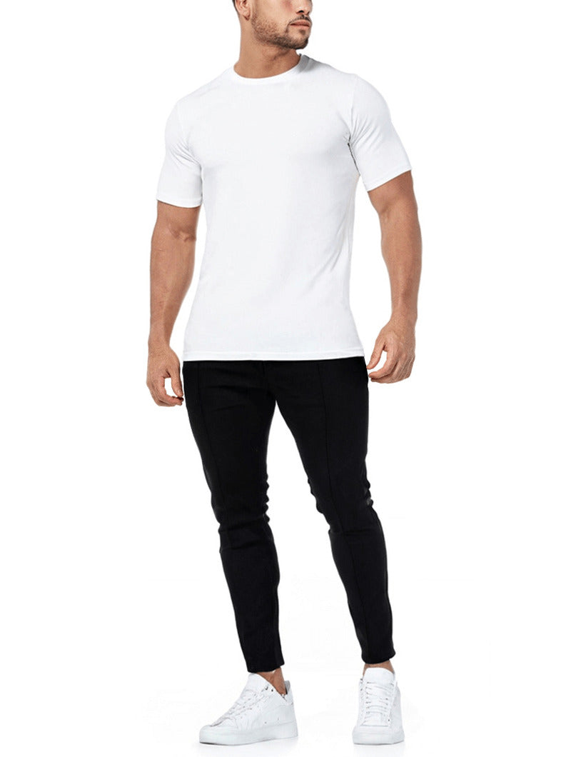 2er-Pack Weißer T-Shirts | Aleano