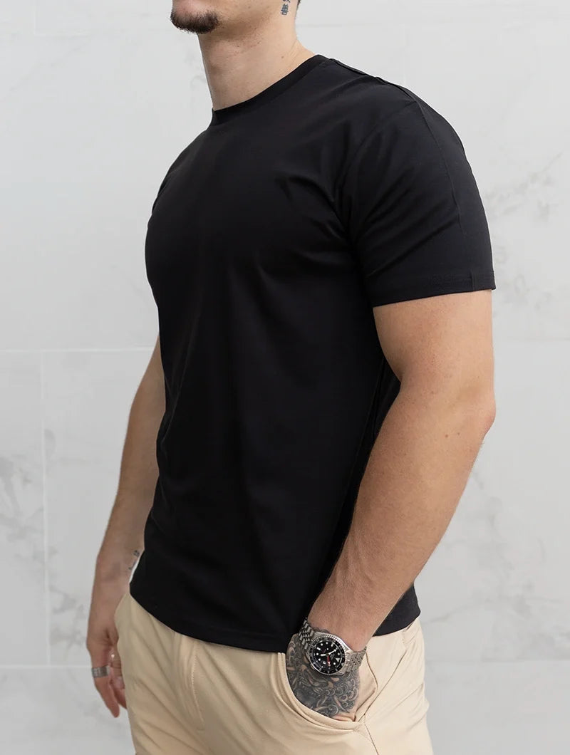 Evano Black T-Shirt
