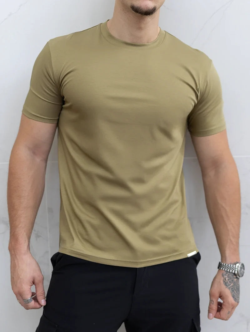 Evano T-Shirt - Olive Green
