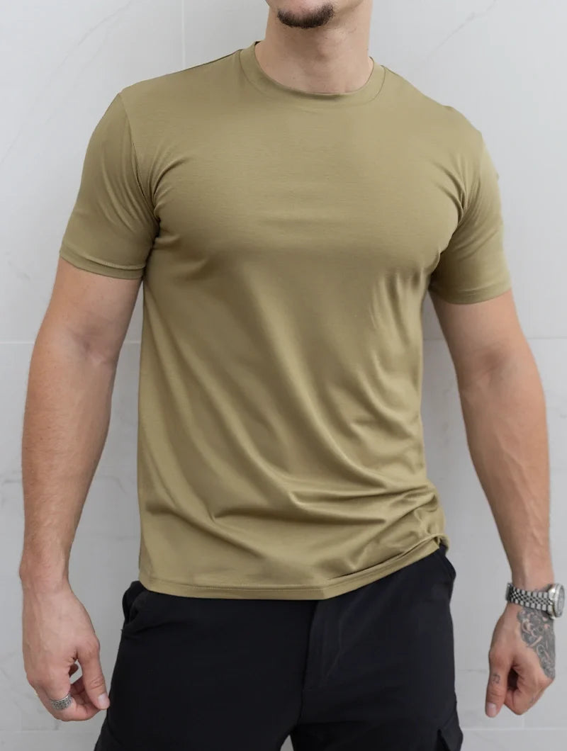 Evano T-Shirt - Olive Green