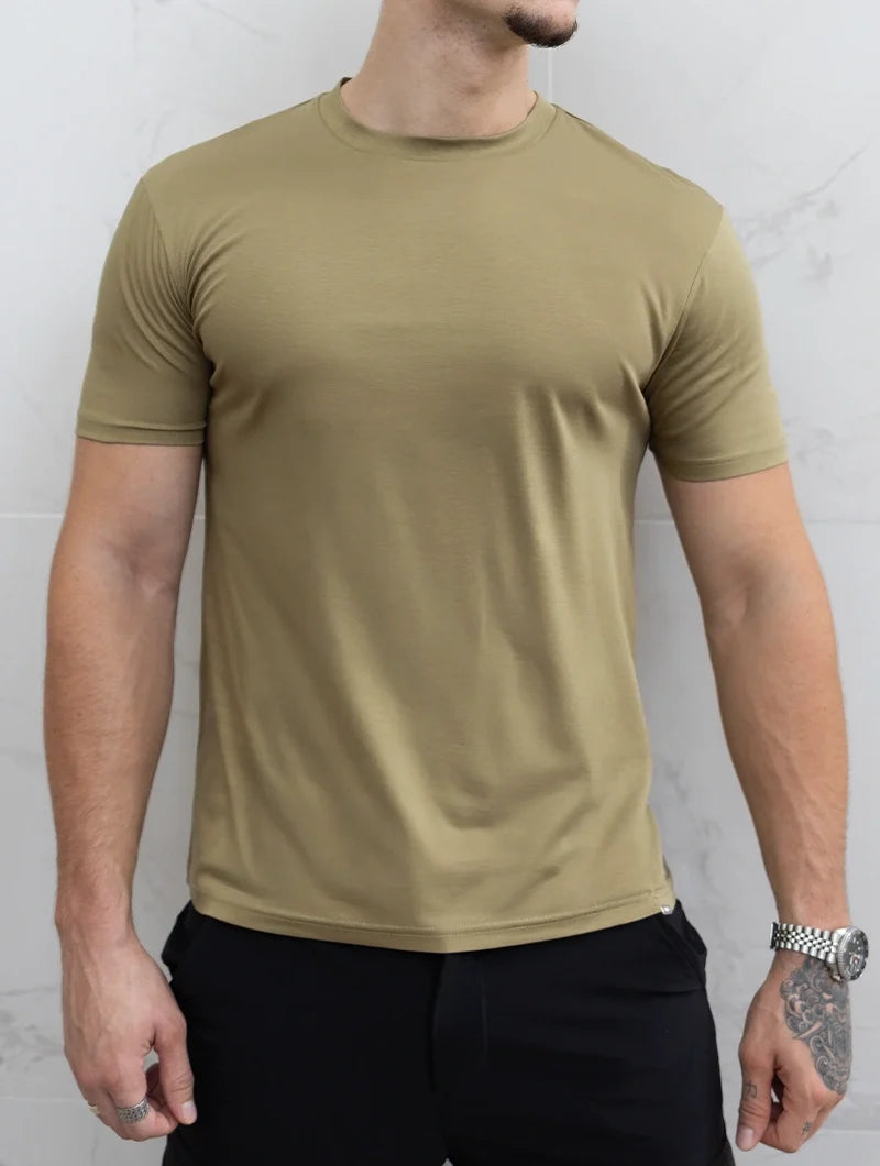 Evano T-Shirt - Olive Green