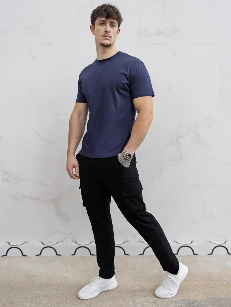 Evano Marine Blue T-Shirt