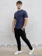 Evano Marine Blue T-Shirt