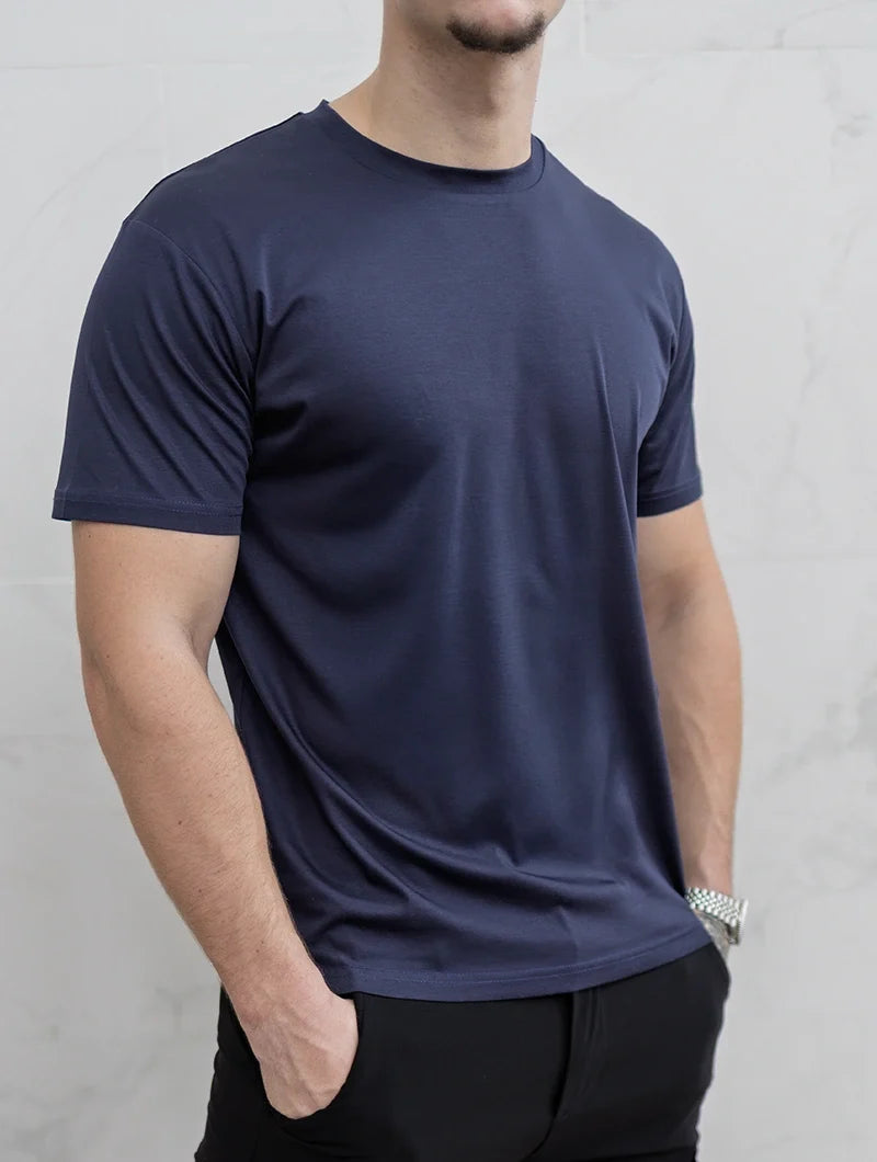Evano Marine Blue T-Shirt