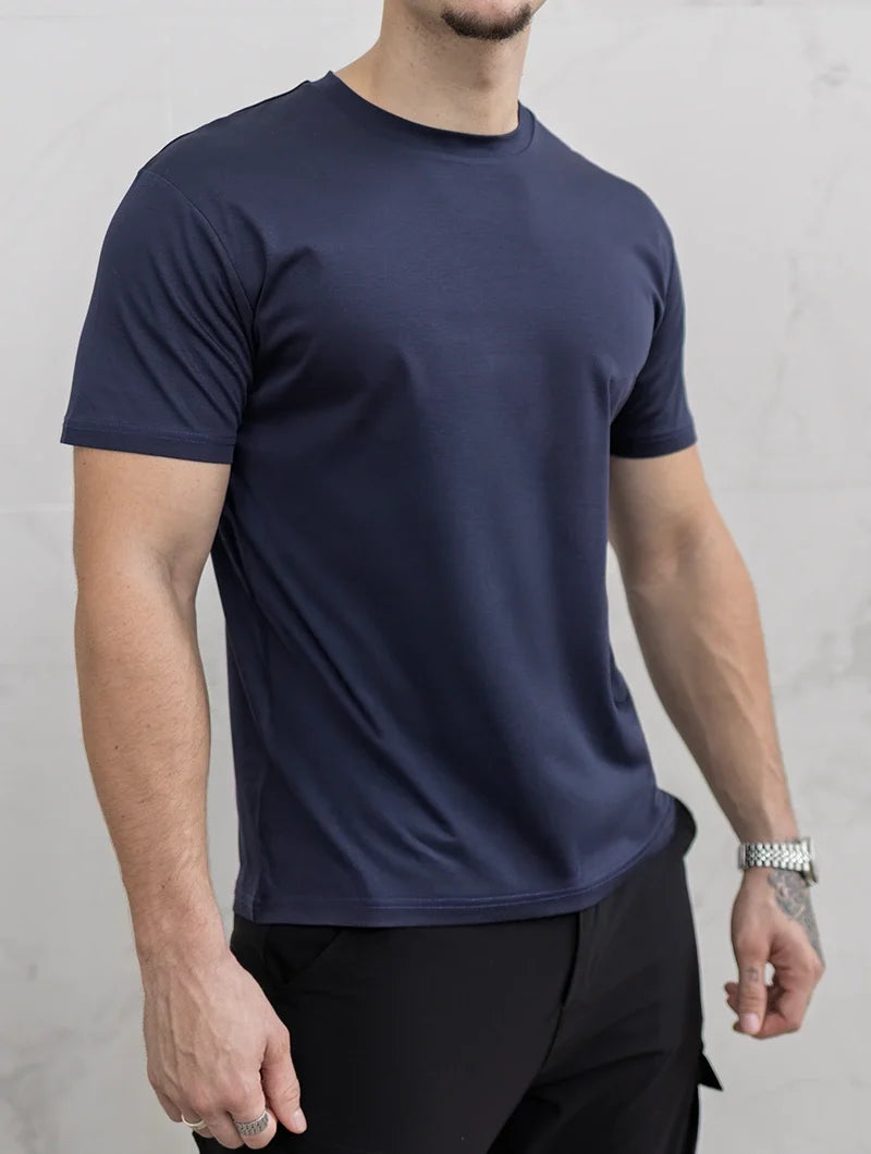 Evano Marine Blue T-Shirt