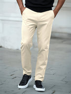 Beige Rocio Stretch Pants