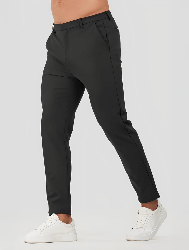 Rocio Stretch Trousers - Black