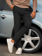 Rocio Stretch Trousers - Black