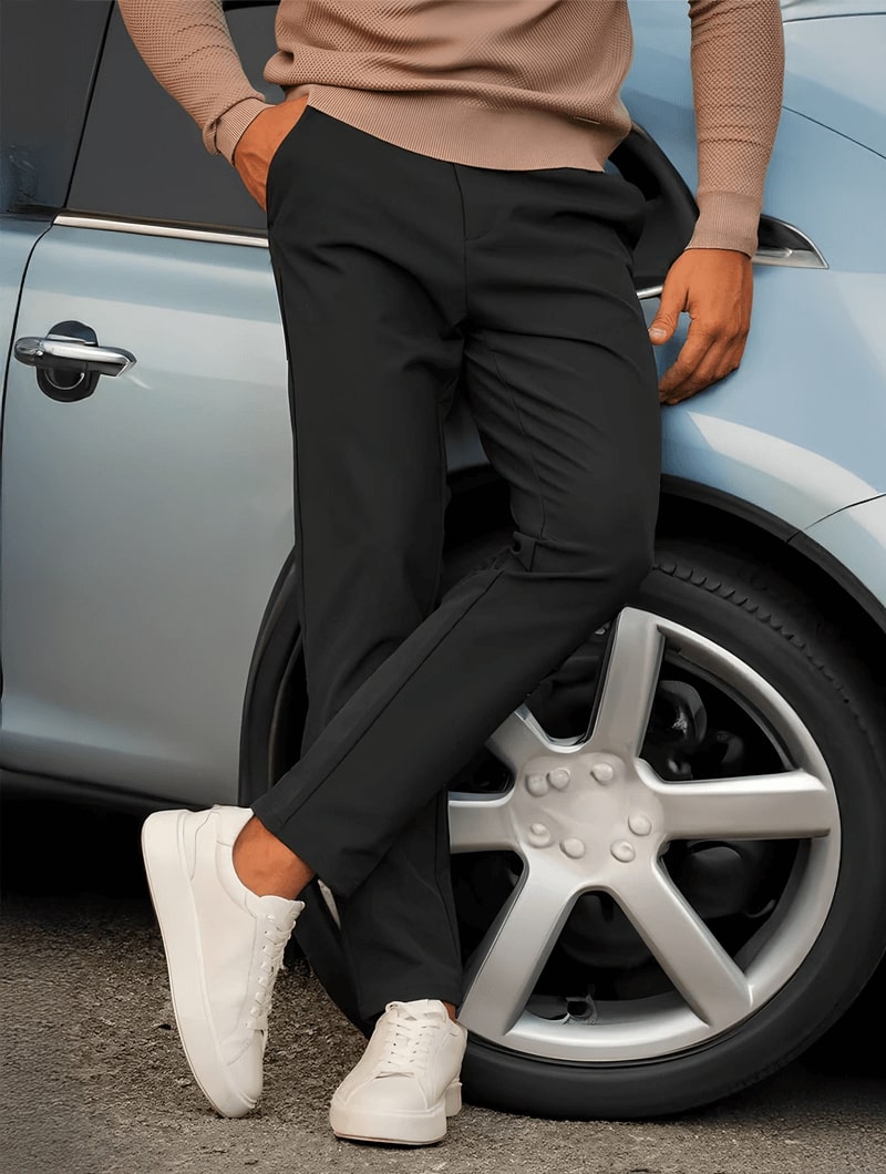 Rocio Stretch Trousers - Black