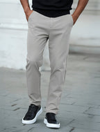 Rocio Stretch Trousers - Gray