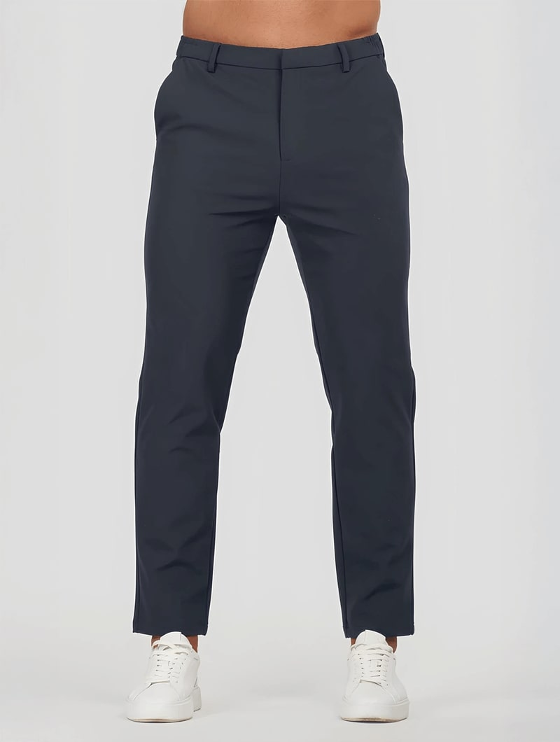 Rocio Stretch Trousers - Navy Blue